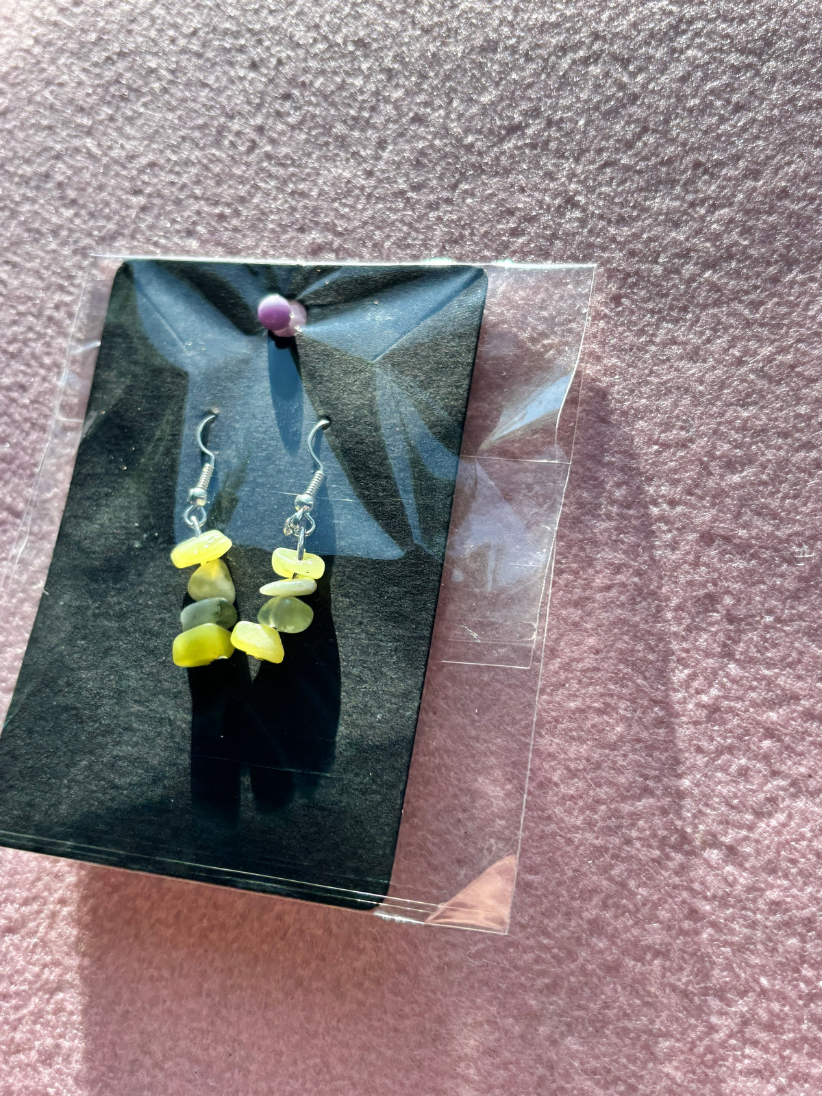 Soft olive dangles